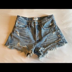Agolde Parker cut off shorts